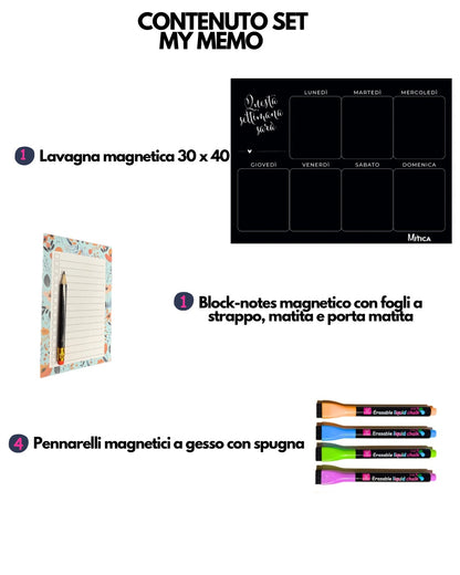 MY MEMO (il set)